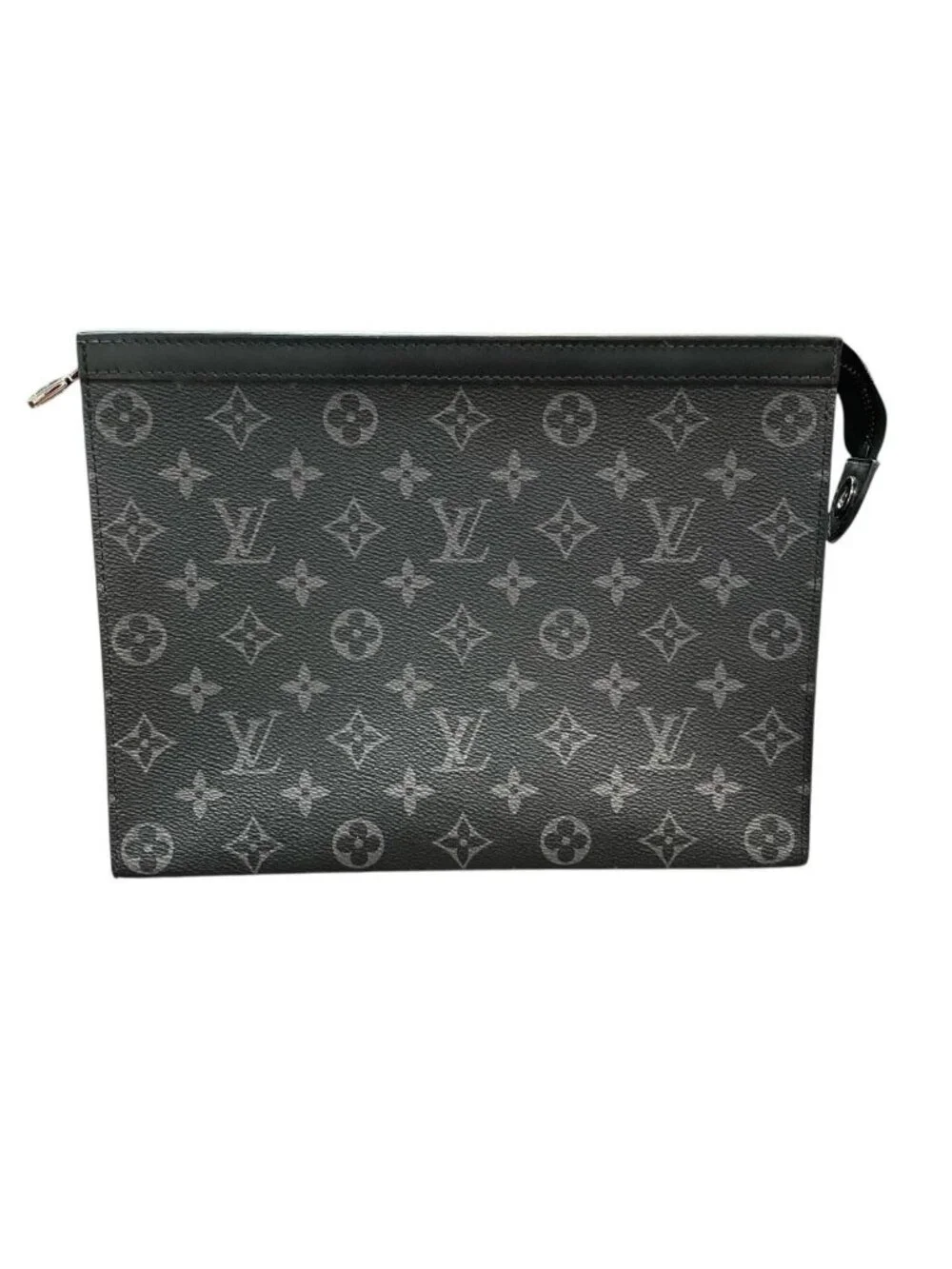 Louis Vuitton Pochette Voyage MM Monogram Eclipse Second Bag Canvas